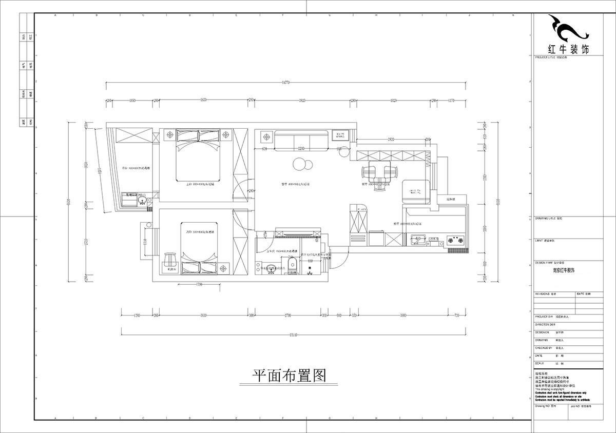 孟宪涛｜龙蟠花苑6-502-75㎡-现代简约风格｜3室1厅1卫｜老房装修｜定制家｜全包11万｜00_02平面布置图